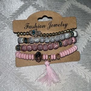 Christmas sale! New Boho stackable stretch bead bracelets. (4)